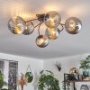 CHEHALIS Ceiling Light Smoke-coloured, 6-light sources