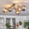 CHEHALIS Ceiling Light gold, black, 6-light sources