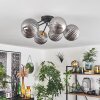 CHEHALIS Ceiling Light gold, black, 6-light sources