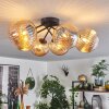 CHEHALIS Ceiling Light Amber, 6-light sources