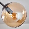 GASTOR Ceiling Light - glass Amber, 3-light sources