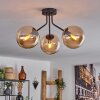 GASTOR Ceiling Light - glass Amber, 3-light sources