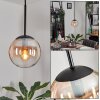 GASTOR Pendant Light - glass Amber, clear, 1-light source