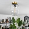 APEDO Ceiling Light - glass brass, 1-light source