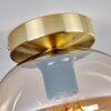 APEDO Ceiling Light - glass brass, 1-light source