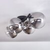 CHEHALIS Ceiling Light - glass clear, Smoke-coloured, 4-light sources