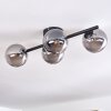 CHEHALIS Ceiling Light - glass Smoke-coloured, 4-light sources