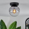 GASTOR Ceiling Light - glass clear, Smoke-coloured, 1-light source