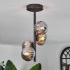 CHEHALIS Ceiling Light - glass Smoke-coloured, 4-light sources