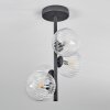 CHEHALIS Ceiling Light - glass clear, 4-light sources