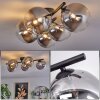 CHEHALIS Ceiling Light - glass clear, Smoke-coloured, 5-light sources