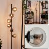 REMAISNIL Floor Lamp - glass black, 6-light sources