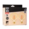 E27 set of 2 LED 6 Watt 2200 Kelvin 650 Lumen