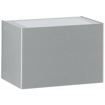 Albert 6364 outdoor wall light LED stainless steel, 2-light sources