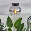 APEDO Ceiling Light - glass clear, Smoke-coloured, 1-light source