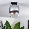 APEDO Ceiling Light - glass clear, Smoke-coloured, 1-light source