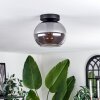 APEDO Ceiling Light - glass Smoke-coloured, 1-light source