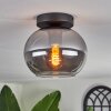 APEDO Ceiling Light - glass Smoke-coloured, 1-light source