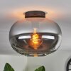 APEDO Ceiling Light - glass Smoke-coloured, 1-light source