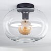 APEDO Ceiling Light - glass clear, 1-light source, Remote control