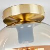 APEDO Ceiling Light - glass brass, 1-light source