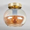 APEDO Ceiling Light - glass brass, 1-light source