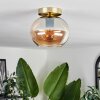 APEDO Ceiling Light - glass brass, 1-light source