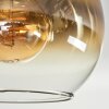 KOYOTO Ceiling Light - glass gold, clear, 4-light sources