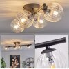 CHEHALIS Ceiling Light - glass clear, 4-light sources