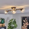 CHEHALIS Ceiling Light - glass clear, 4-light sources