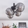 CHEHALIS Ceiling Light - glass Smoke-coloured, 4-light sources