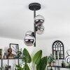 CHEHALIS Ceiling Light - glass Smoke-coloured, 4-light sources