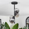 CHEHALIS Ceiling Light - glass Smoke-coloured, 4-light sources