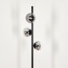 REMAISNIL Floor Lamp - glass black, 3-light sources