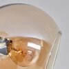 KOYOTO Ceiling Light - glass Amber, 7-light sources
