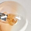 GASTOR Ceiling Light - glass Amber, clear, 7-light sources