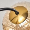 CHEHALIS Ceiling Light - glass gold, black, 6-light sources