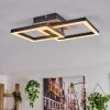 BEALO Ceiling Light LED brown, Wood like finish, 1-light source