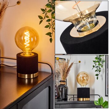 WERUGA Table lamp gold, black, 1-light source