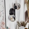 CHEHALIS Wall Light - glass Smoke-coloured, 2-light sources