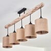 SOUNGOU Ceiling Light Ecru, black, 5-light sources