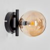 CHEHALIS Wall Light - glass Amber, 1-light source