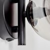 CHEHALIS Wall Light - glass Smoke-coloured, 1-light source