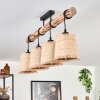 SOUNGOU Ceiling Light Ecru, black, 4-light sources