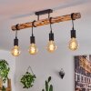 SOUNGOU Ceiling Light Ecru, black, 4-light sources