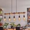 SOUNGOU Pendant Light Ecru, black, 5-light sources