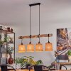 SOUNGOU Pendant Light Ecru, black, 4-light sources