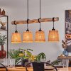 SOUNGOU Pendant Light Ecru, black, 4-light sources