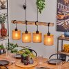 SOUNGOU Pendant Light Ecru, black, 4-light sources