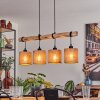 SOUNGOU Pendant Light Ecru, black, 4-light sources